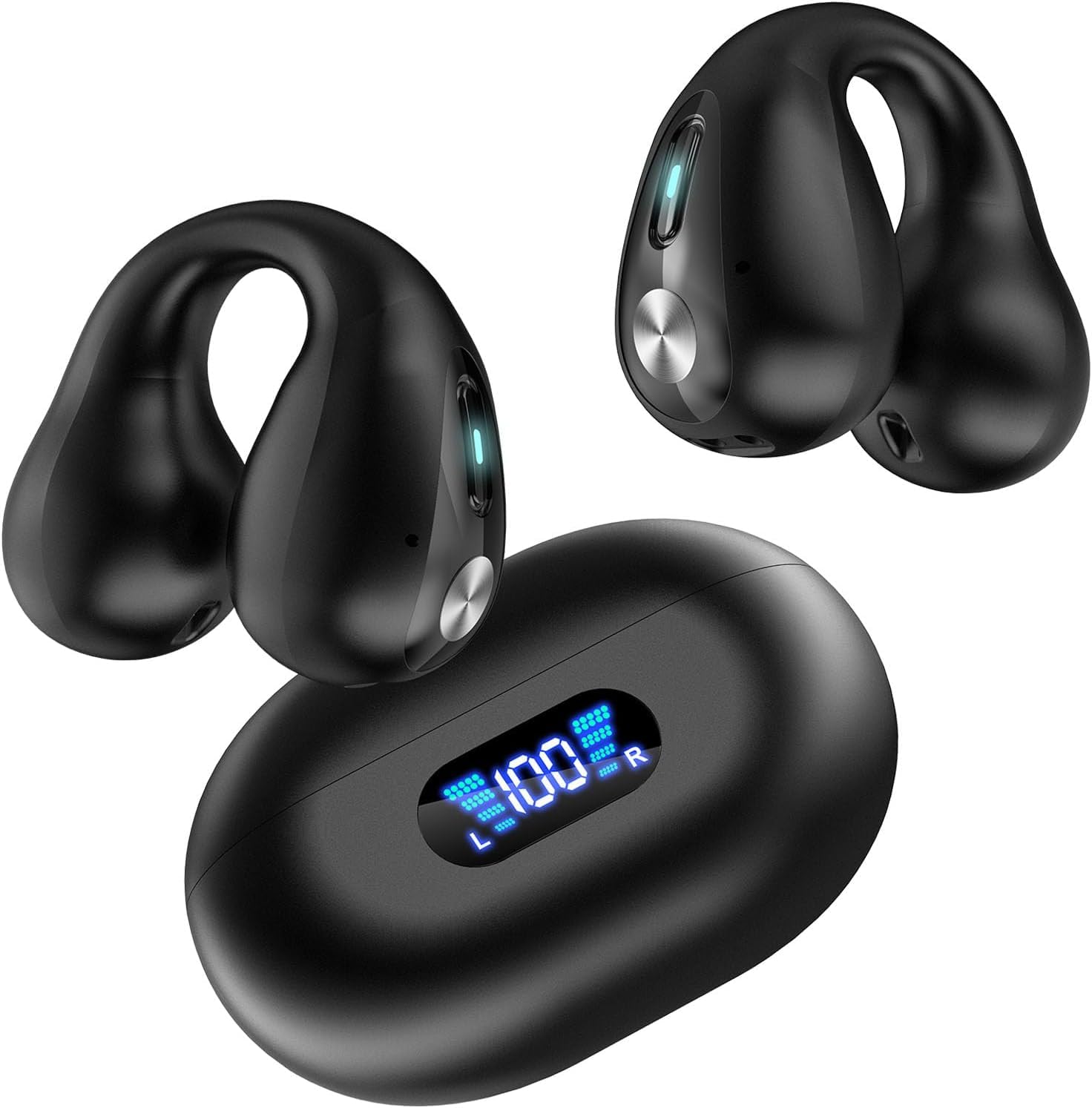 Amazon.co.jp: イヤーカフ イヤホン 骨伝導 イヤホン bluetooth txzz